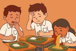 Setelah Menyantap Menu Program MBG, 200 Siswa dari 12 Sekolah di Surabaya Alami Keracunan
