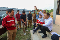 Targetkan Kawasan Bebas Banjir di November 2026, Wali Kota Eri Cahyadi Sidak Proyek Bozem Tanjungsari