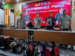 Kerap Ajak Istri dan Enam Anak Beraksi, Polisi Bekuk Pencuri Pompa Air di 53 TKP