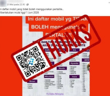 Klaim Mobil di Atas 1.400 cc Dilarang Beli Pertalite Mulai 1 Juni 2026, Hoax!