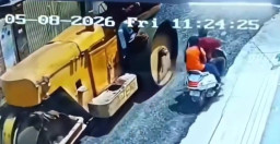 Bonceng Gadis Kecil Pakai Motor, Kakek Usia 51 Tahun Dilindas Alat Berat