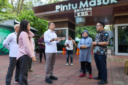 Plaza Sura dan Baya Dipercantik, Penataan KBS Ditarget Tuntas Enam Bulan