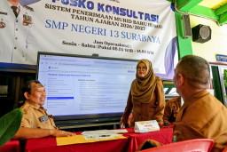 SPMB SD Surabaya Rampung, Seleksi SMP Masuk Tahap Afirmasi dan Mutasi