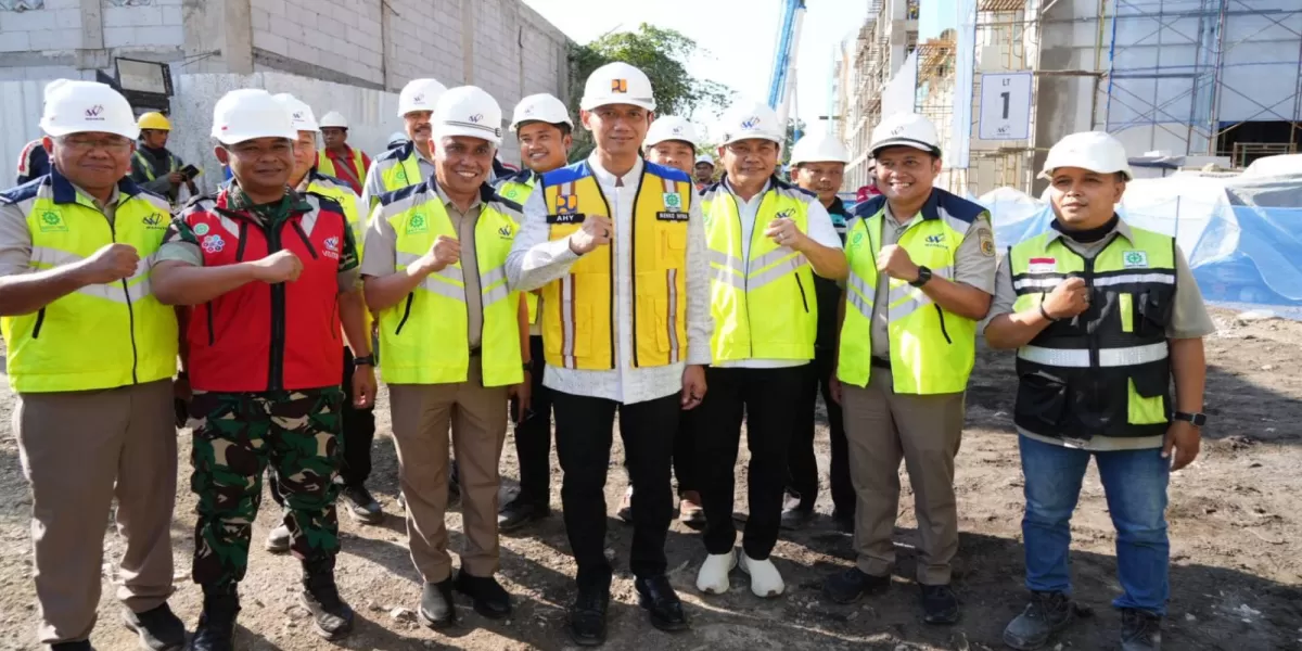 AHY Tinjau Pembangunan Kembali Ponpes Al-Khoziny, Progres Capai Lebih dari 50 Persen
